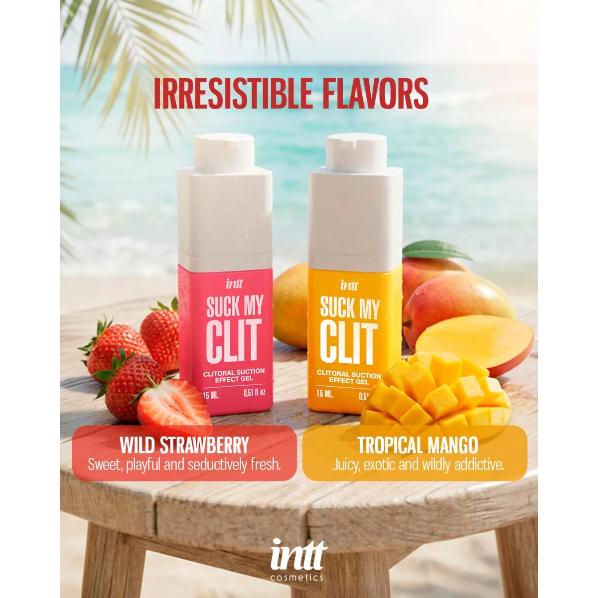 INTT - Suck My Clit Gel Tropical Mango - 15ml
