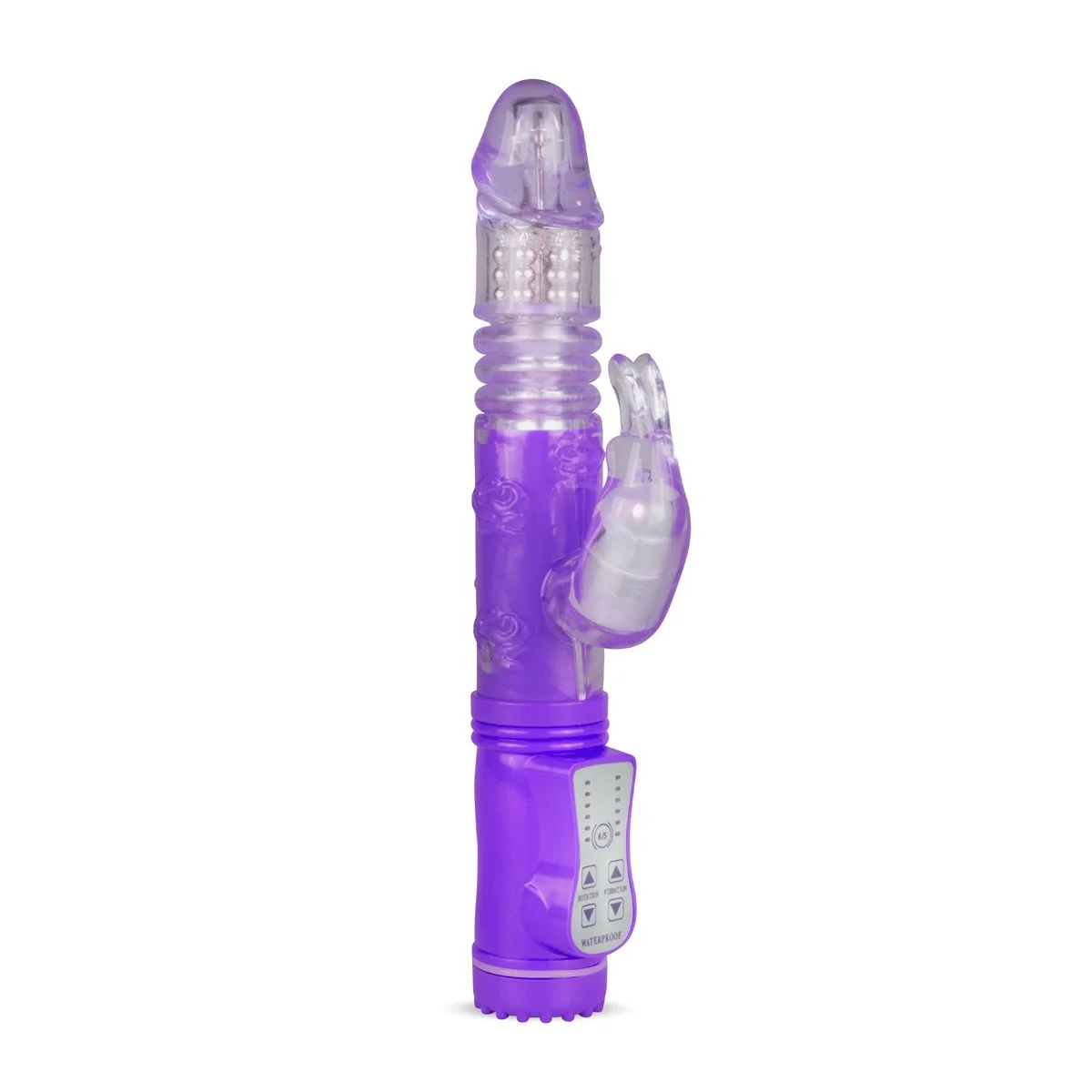 Stotende Rabbit Vibrator - Paars