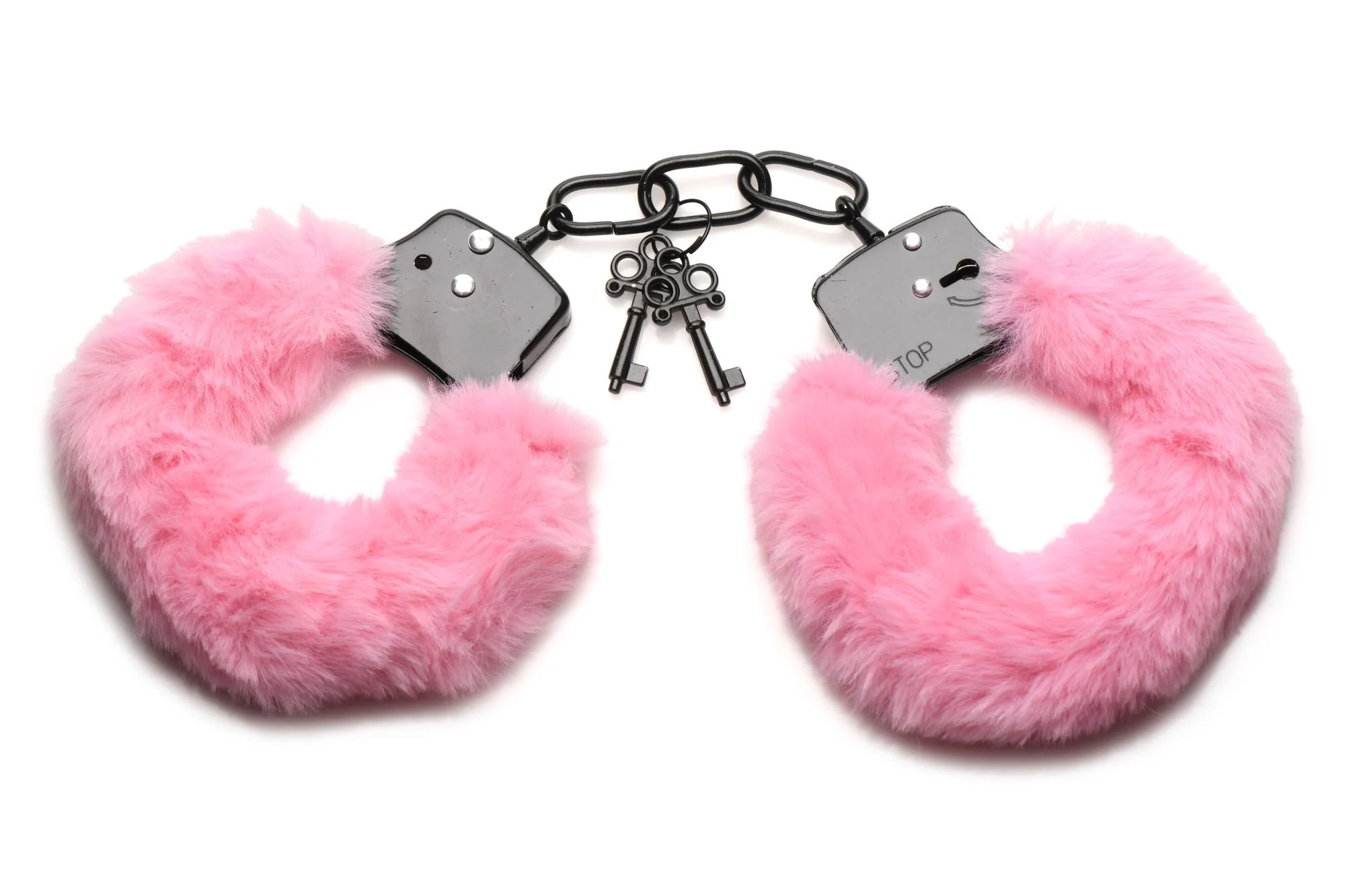 XR Brands - Cuffed in Fur Handboeien - Roze