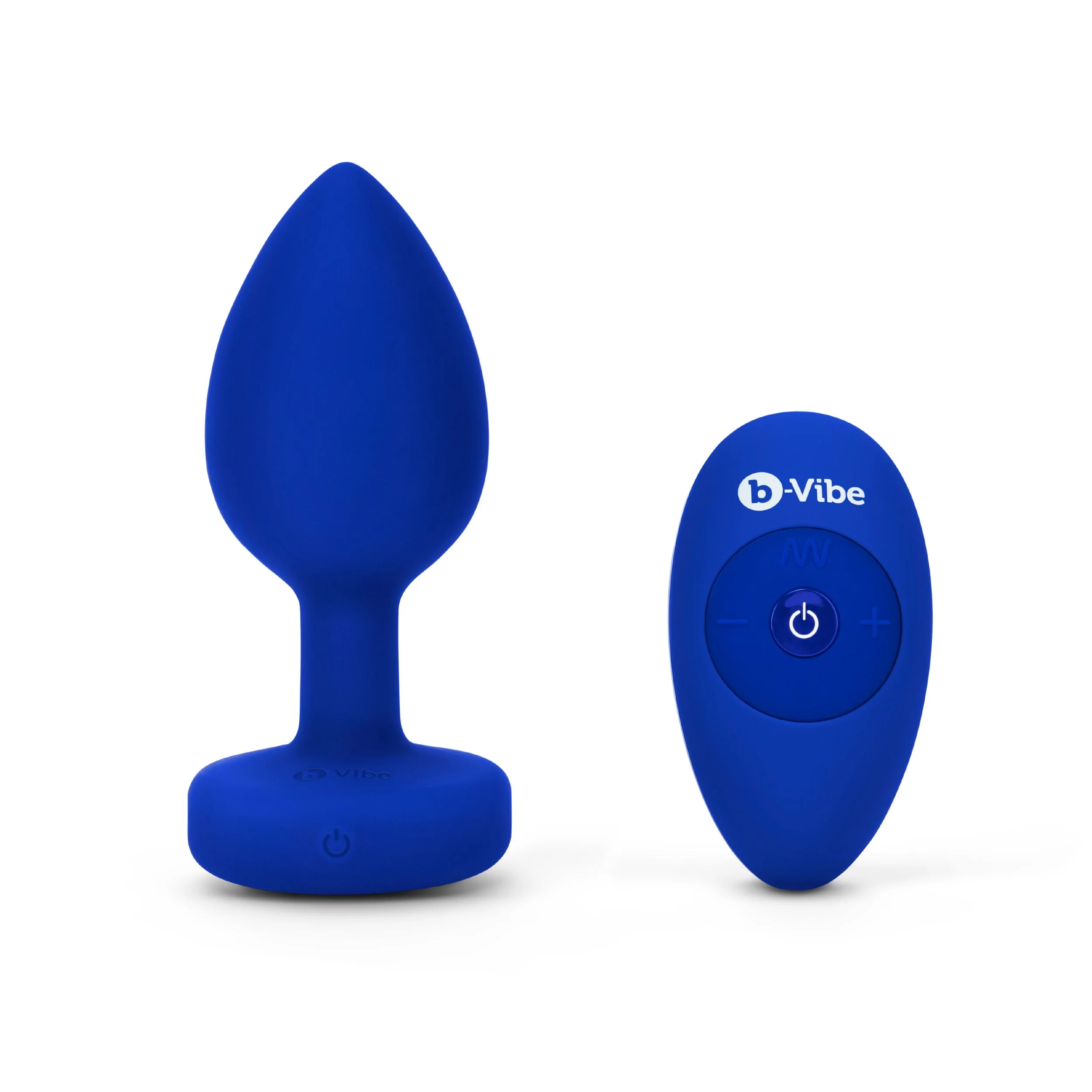 B-Vibe - Vibrerende Juwelen Plug L/XL Navy