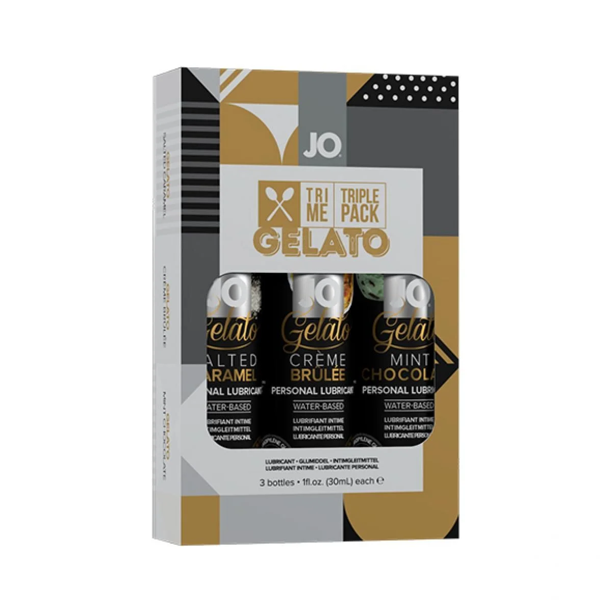 System JO - Gelato Glijmiddel Set - 3 x 30 ml