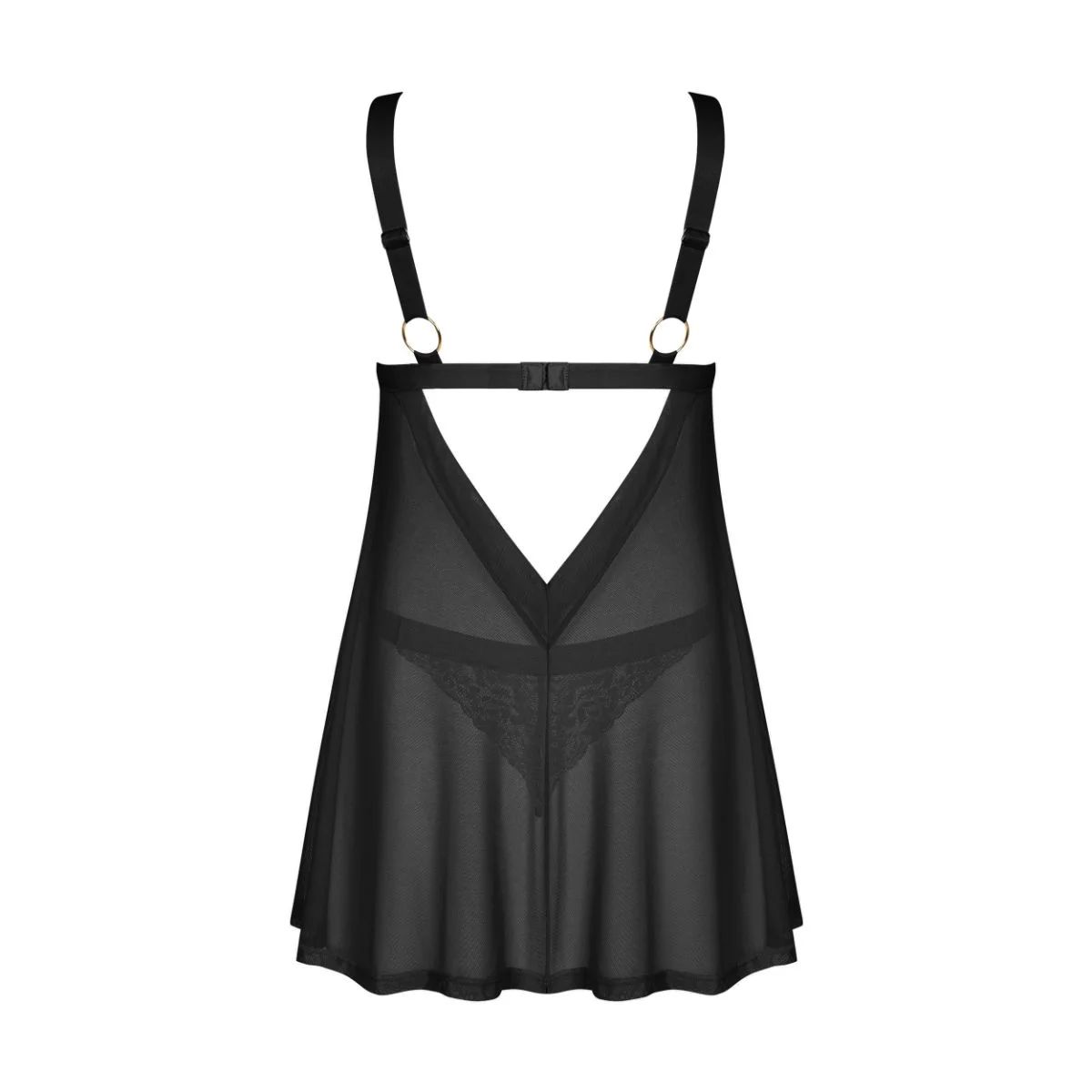 Obsessive - Elianes Babydoll - Zwart