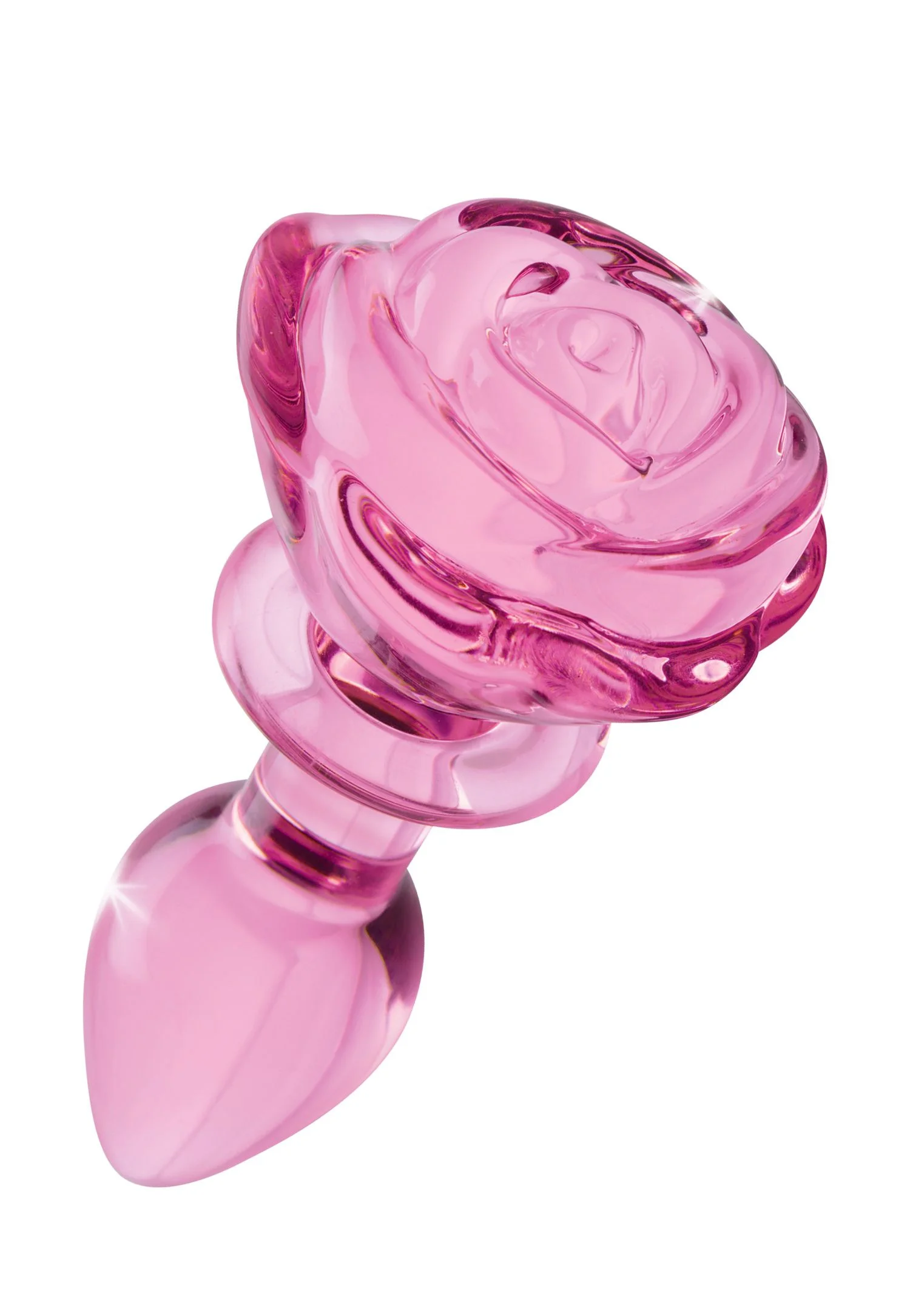 BOOTY SPARKS - Rose Glass Anaalplug Small - Roze