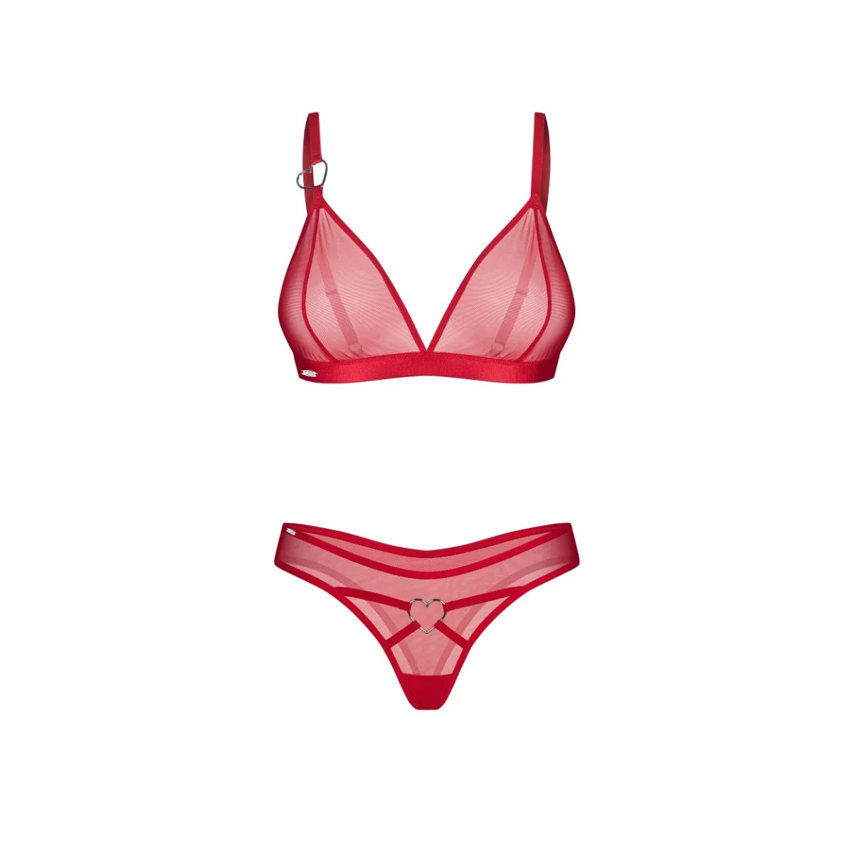 Obsessive - Crimessa Lingerieset - Rood