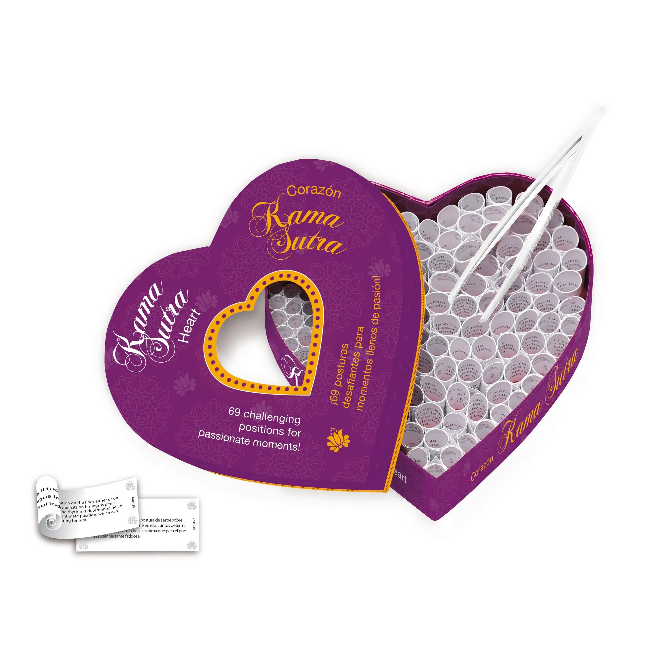 Kama Sutra – Heart Love Game – 69 Posities (EN-ES)