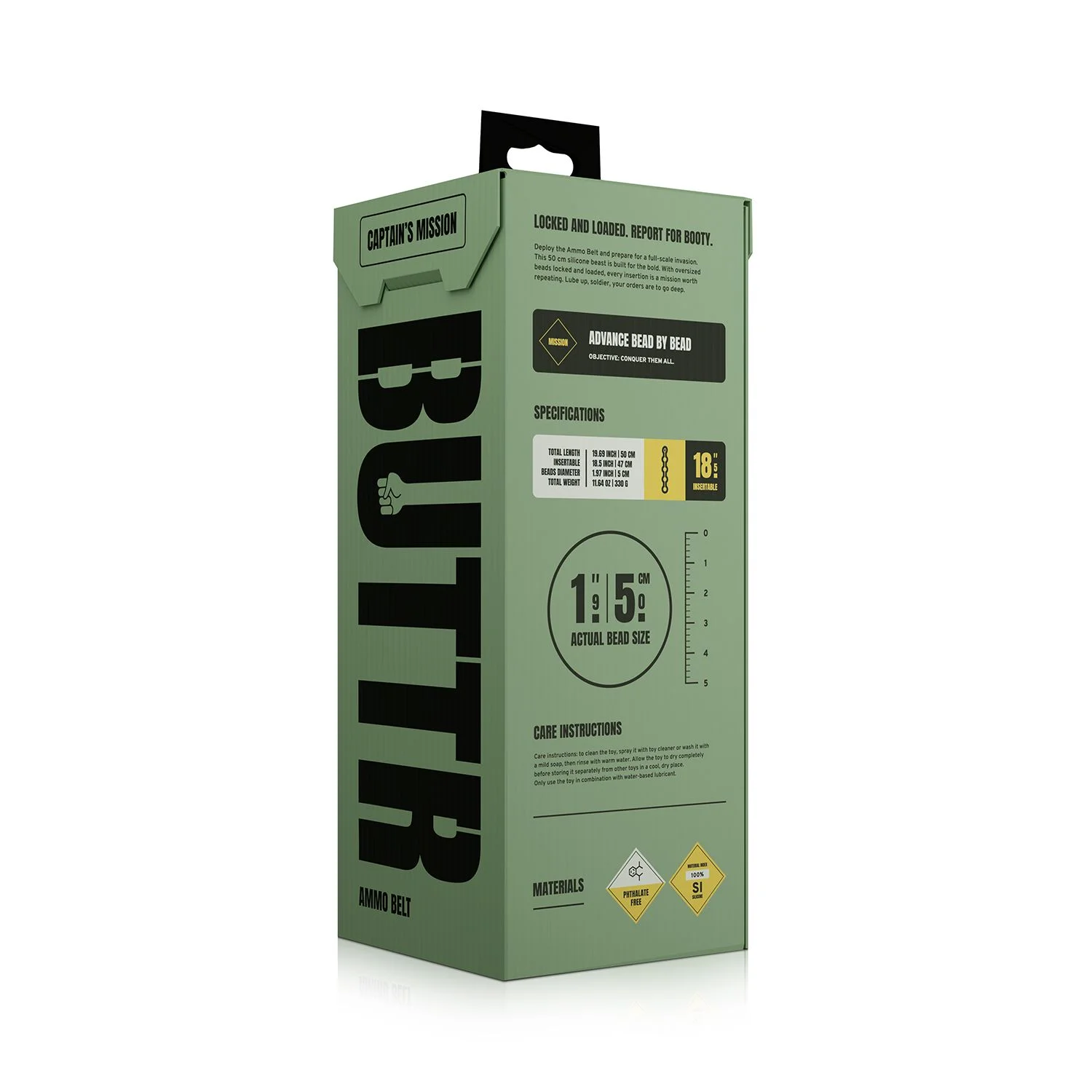 BUTTR - Anal Beads 4 Sizes - 50 cm