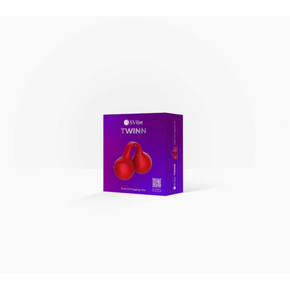 SVibe - Snail Twinn Finger Vibrator - Rood