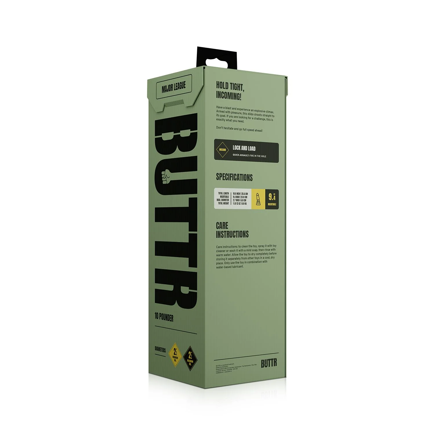 BUTTR - Tactical II Buttplug - 26cm