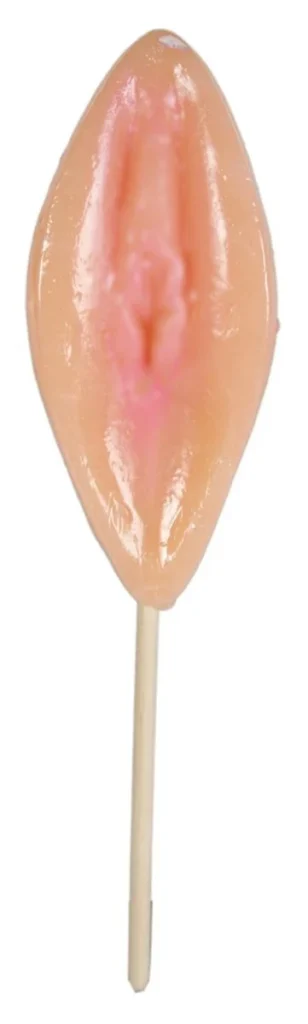 Out of the Blue - Vagina Lolly Met Smaak - Aardbei