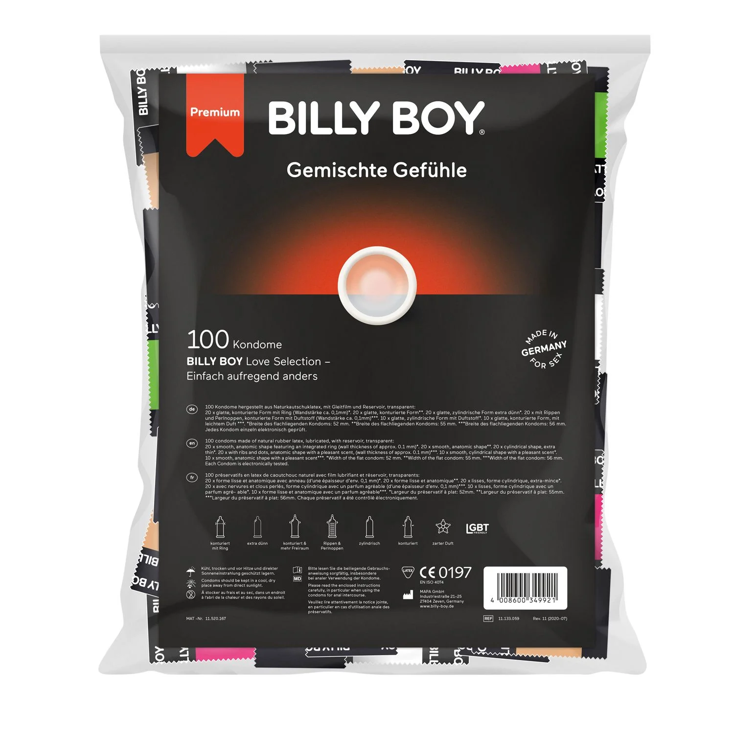 Billy Boy - Gemischte Gefühle - 100 Condooms