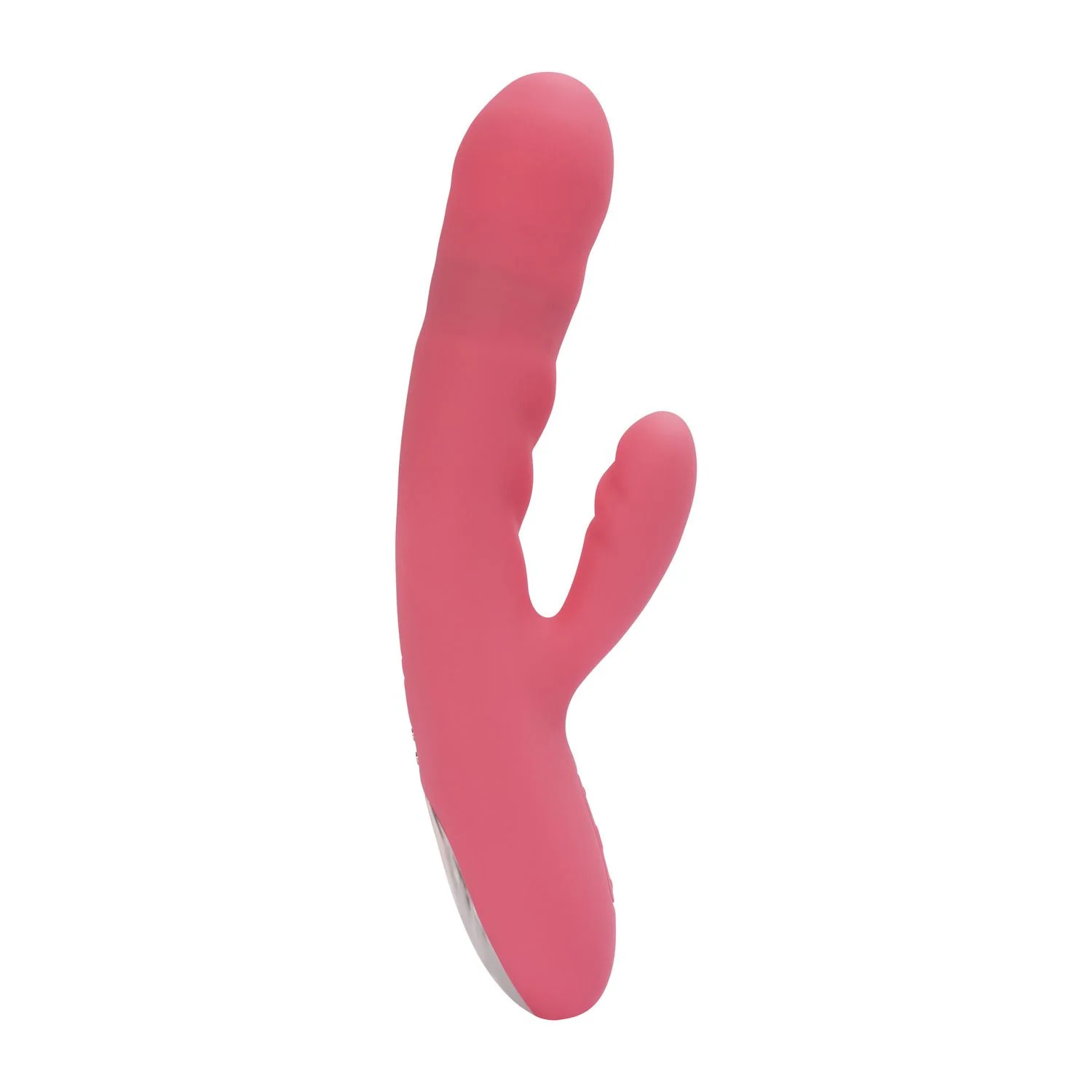 SVAKOM - Avery Thrusting Rabbit Vibrator - Aardbei Roze