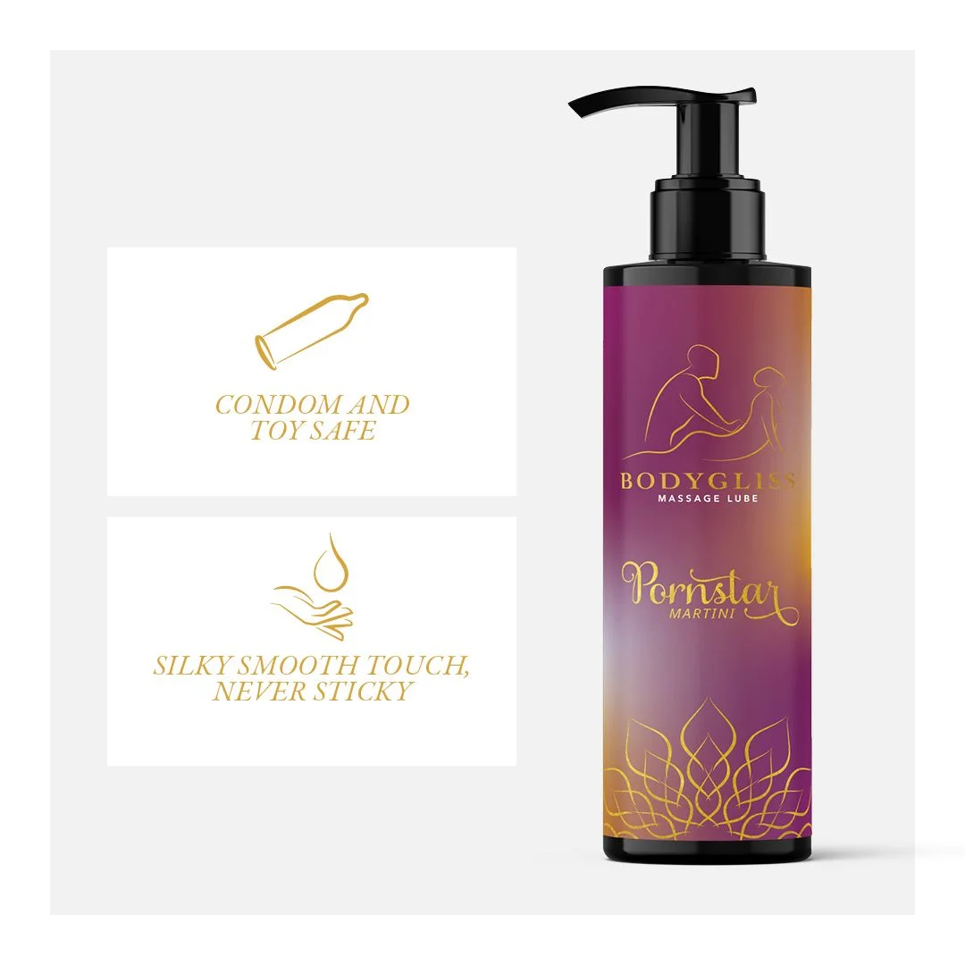 BodyGliss - Massage Olie En Glijmiddel in 1 Pornstar Martini - 150 ml