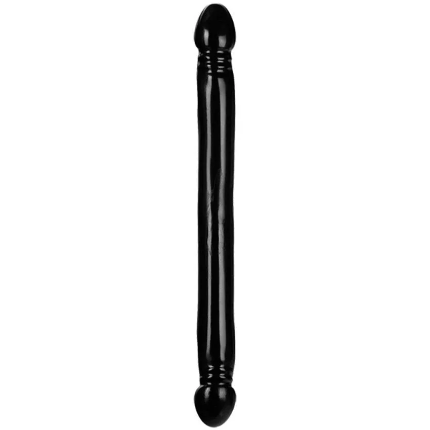 Doc Johnson - Klassieke Dubbele Dildo - Zwart
