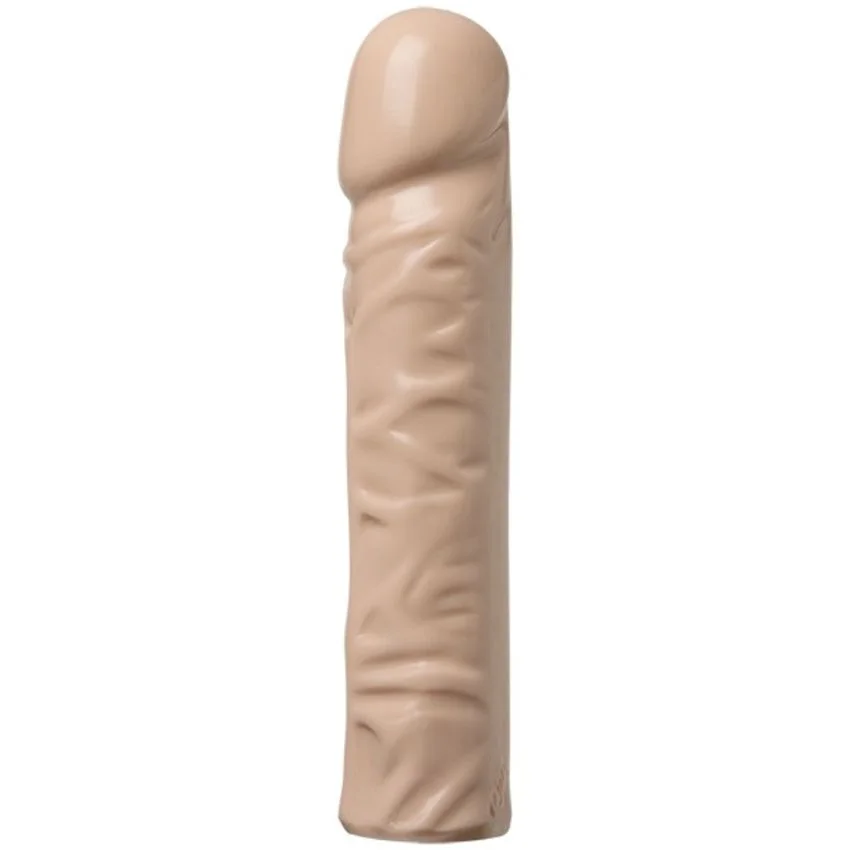 Doc Johnson - VacULock Dildo van 20 cm - Beige