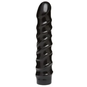 Doc Johnson - VacULock CodeBlack Raging HardOns Dildo 20,3 cm - Zwart
