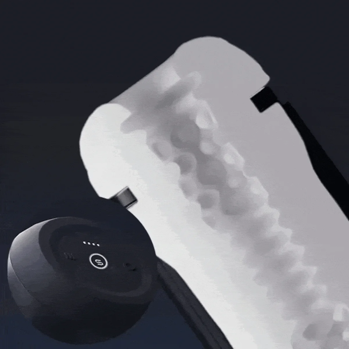 SVAKOM - Sam Neo 2 PRO Interactieve Masturbator - Blauw