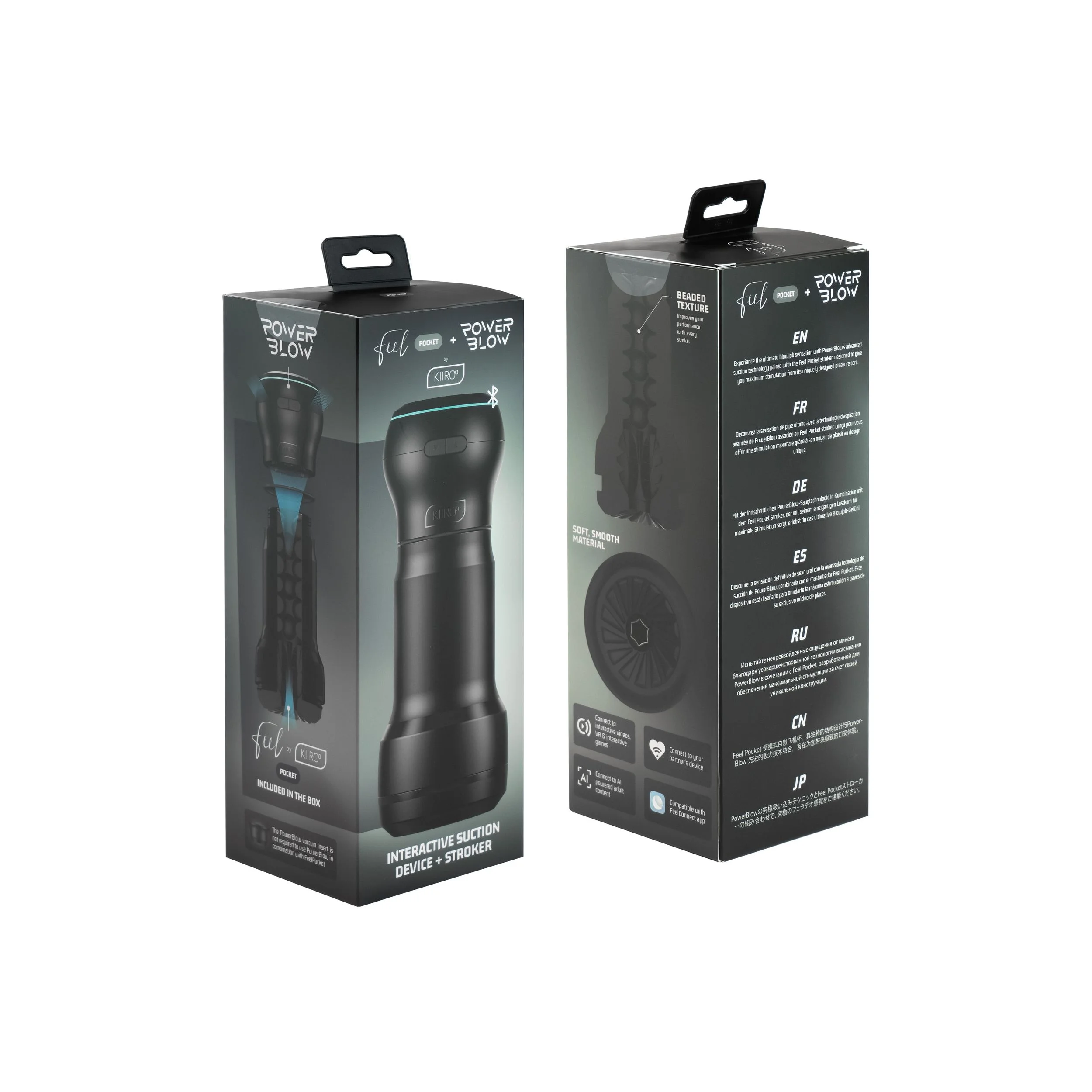 Kiiroo - Feel by Kiiroo PocketBlow Stroker