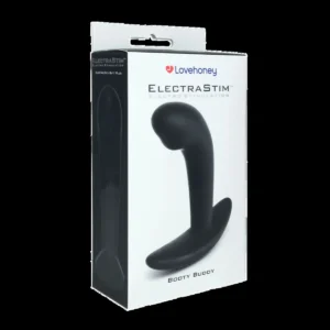 Lovehoney X ElectraStim – Booty Buddy Butt Plug – Zwart