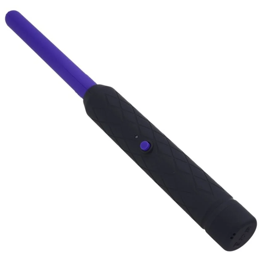 Doc Johnson - Merci The Stinger Electroplay Wand - Zwart