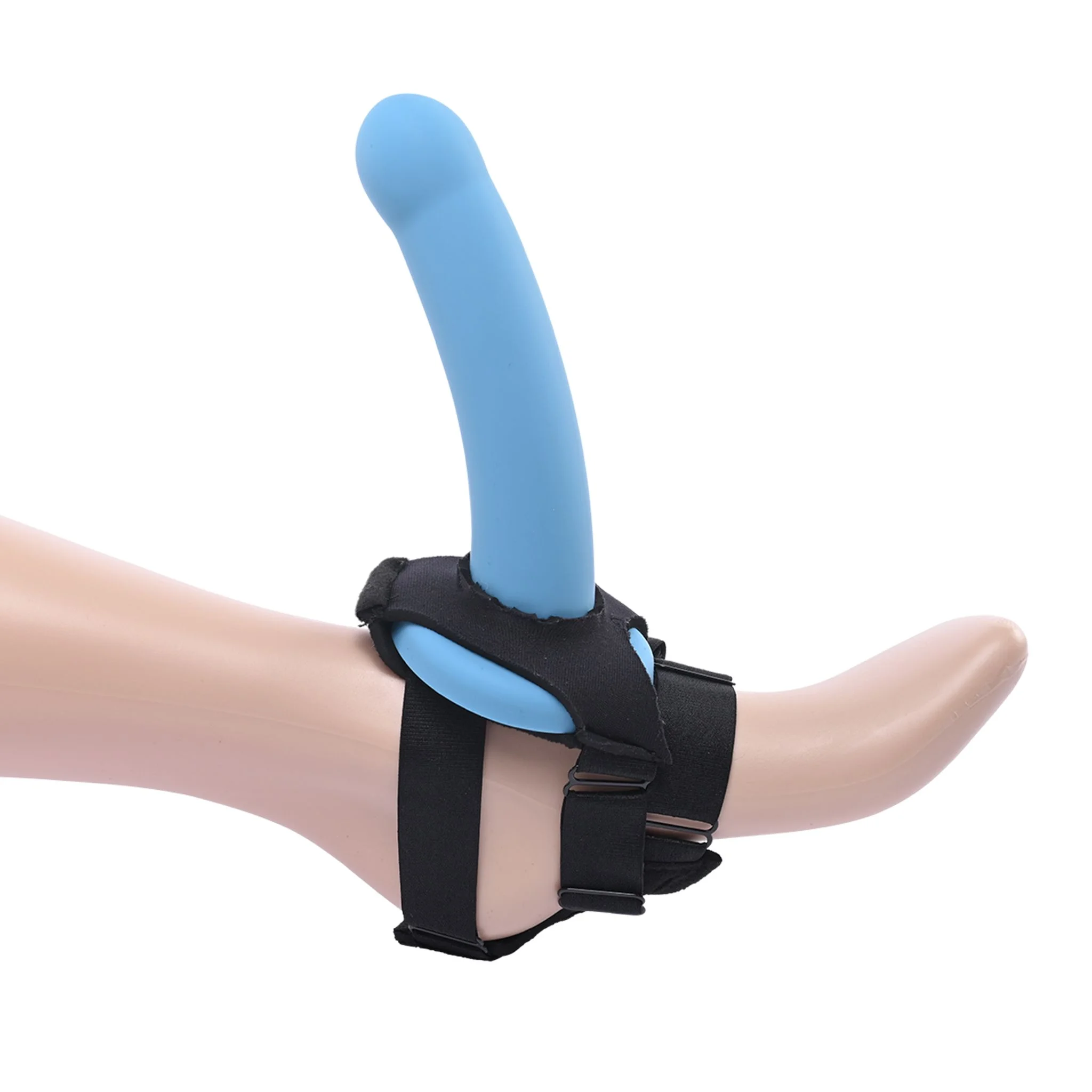 Sportsheets - Pivot Flex Voet Strap On - Zwart