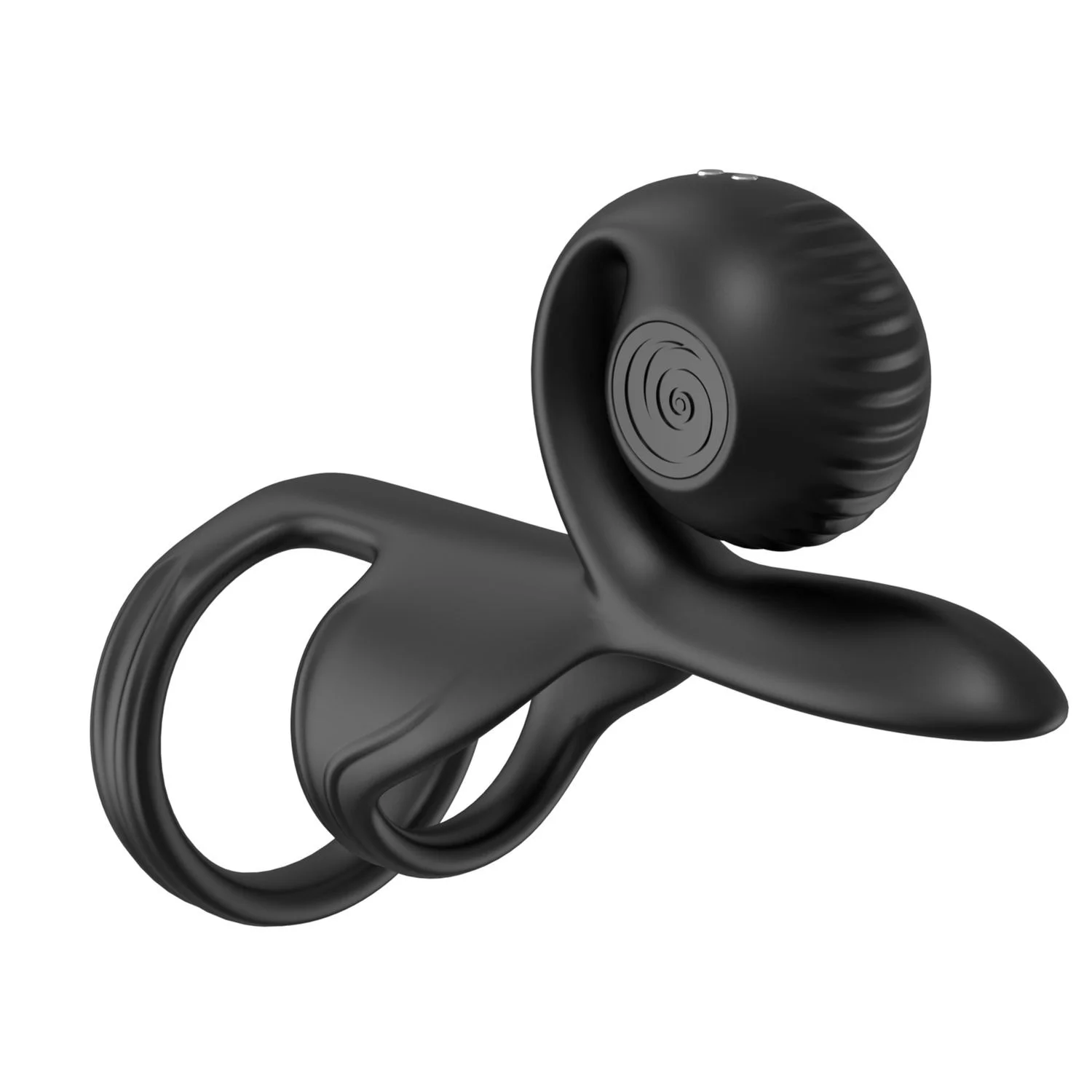 SVibe - Snail JOVI Koppel Ring - Zwart