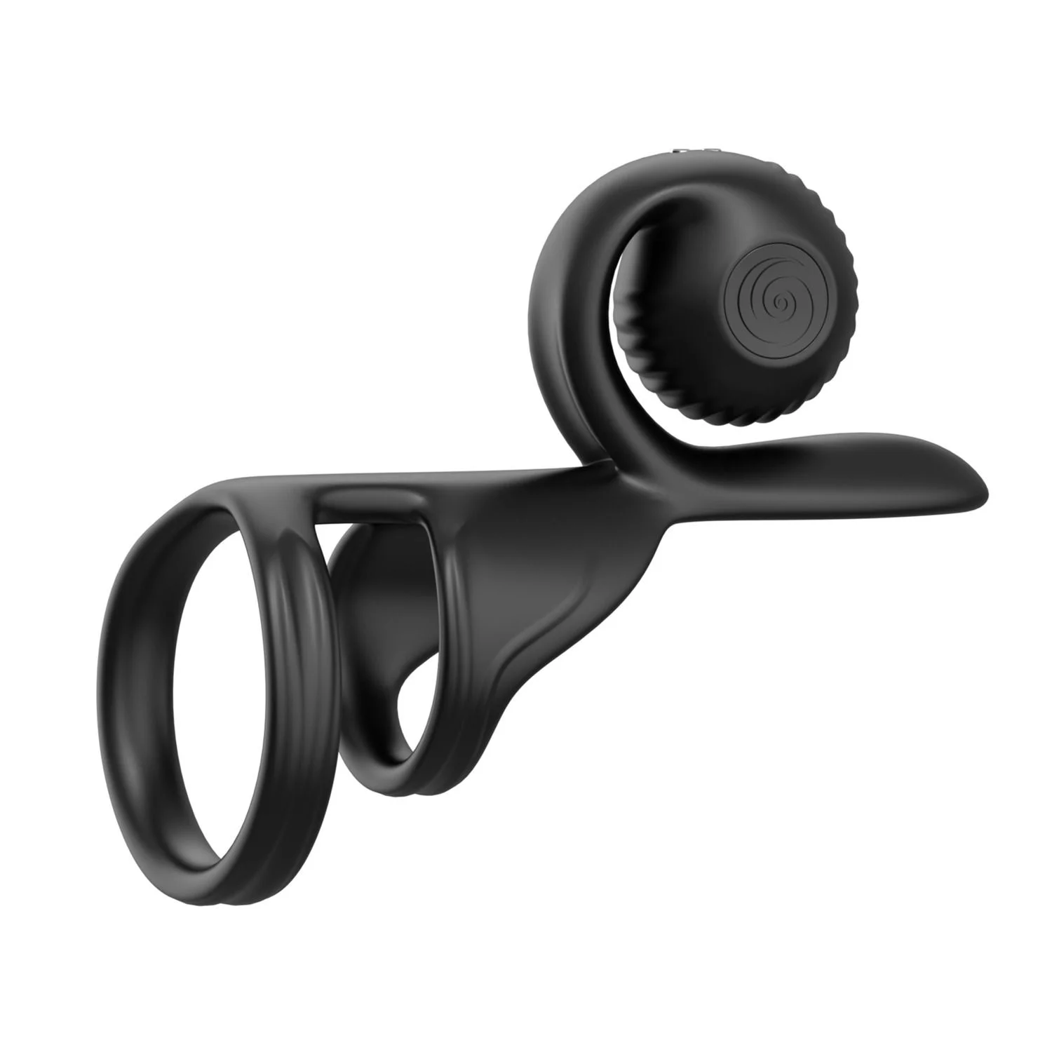 SVibe - Snail JOVI Koppel Ring - Zwart