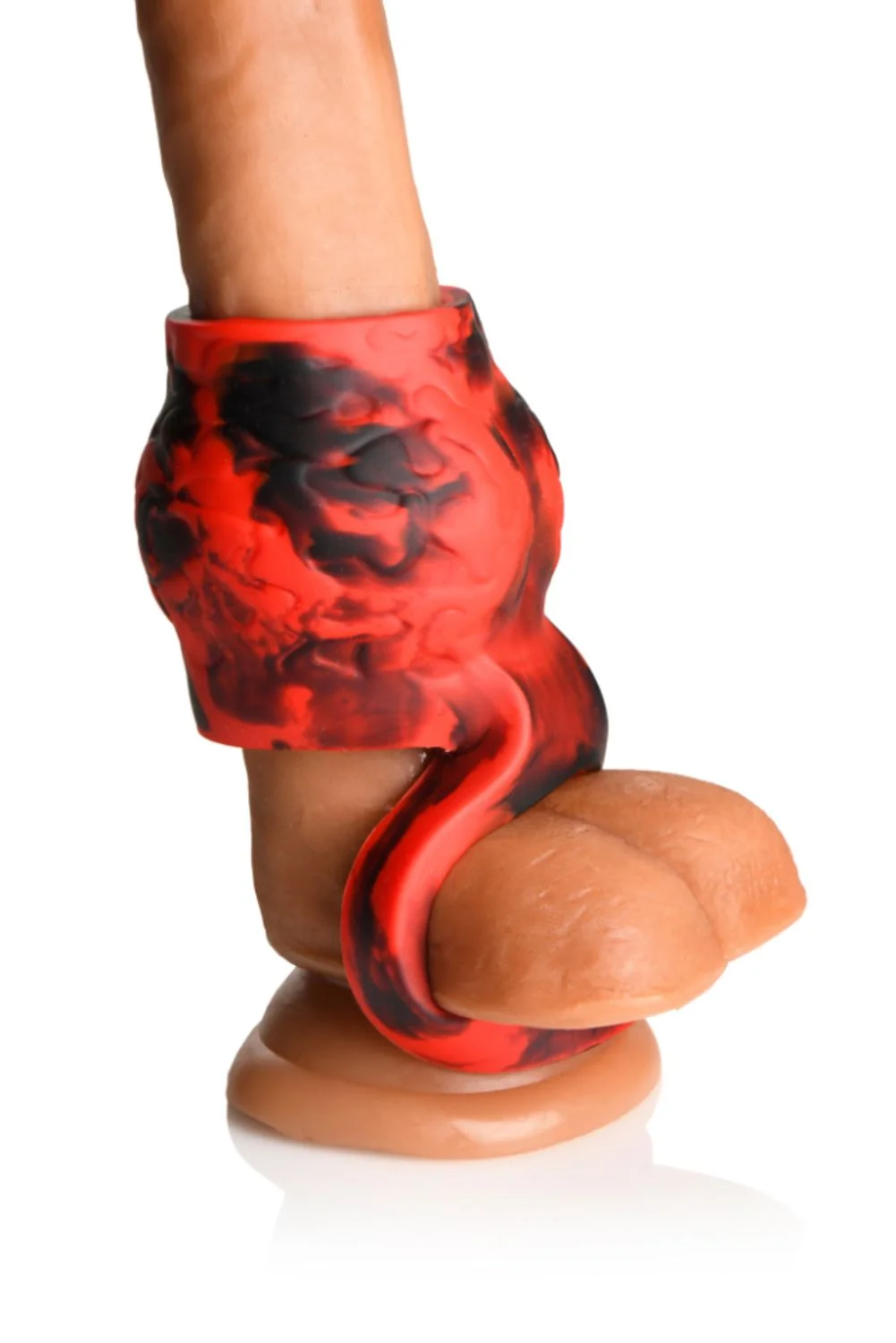 XR Brands - Hell Hound Ballstretcher - Rood