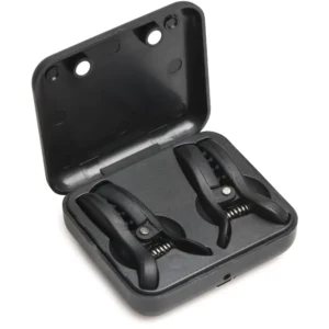 XR Brands - Dark Grip Vibrerende Tepelkemmen - Zwart