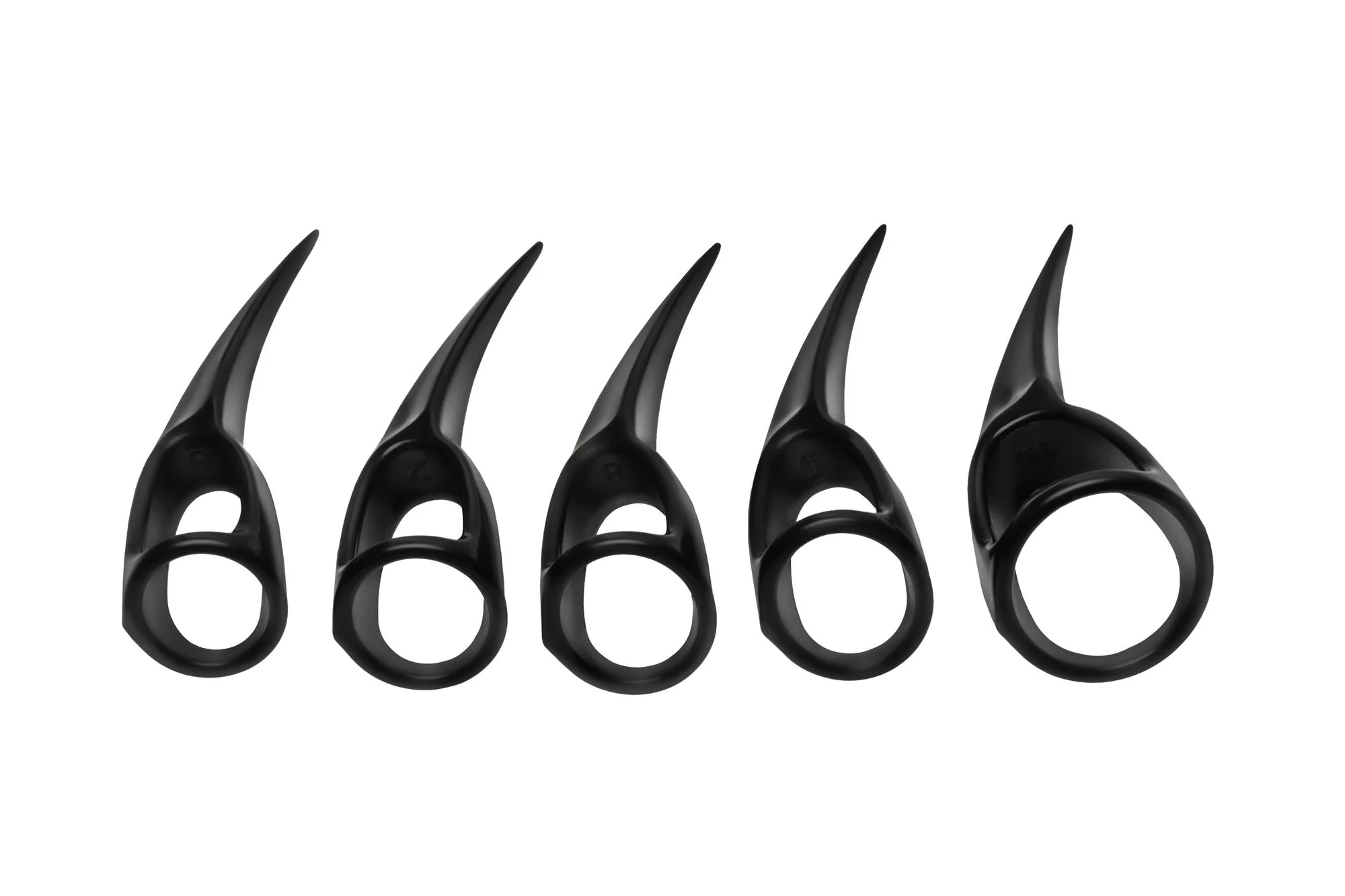 XR Brands - Set van 10 Klauwen - Zwart