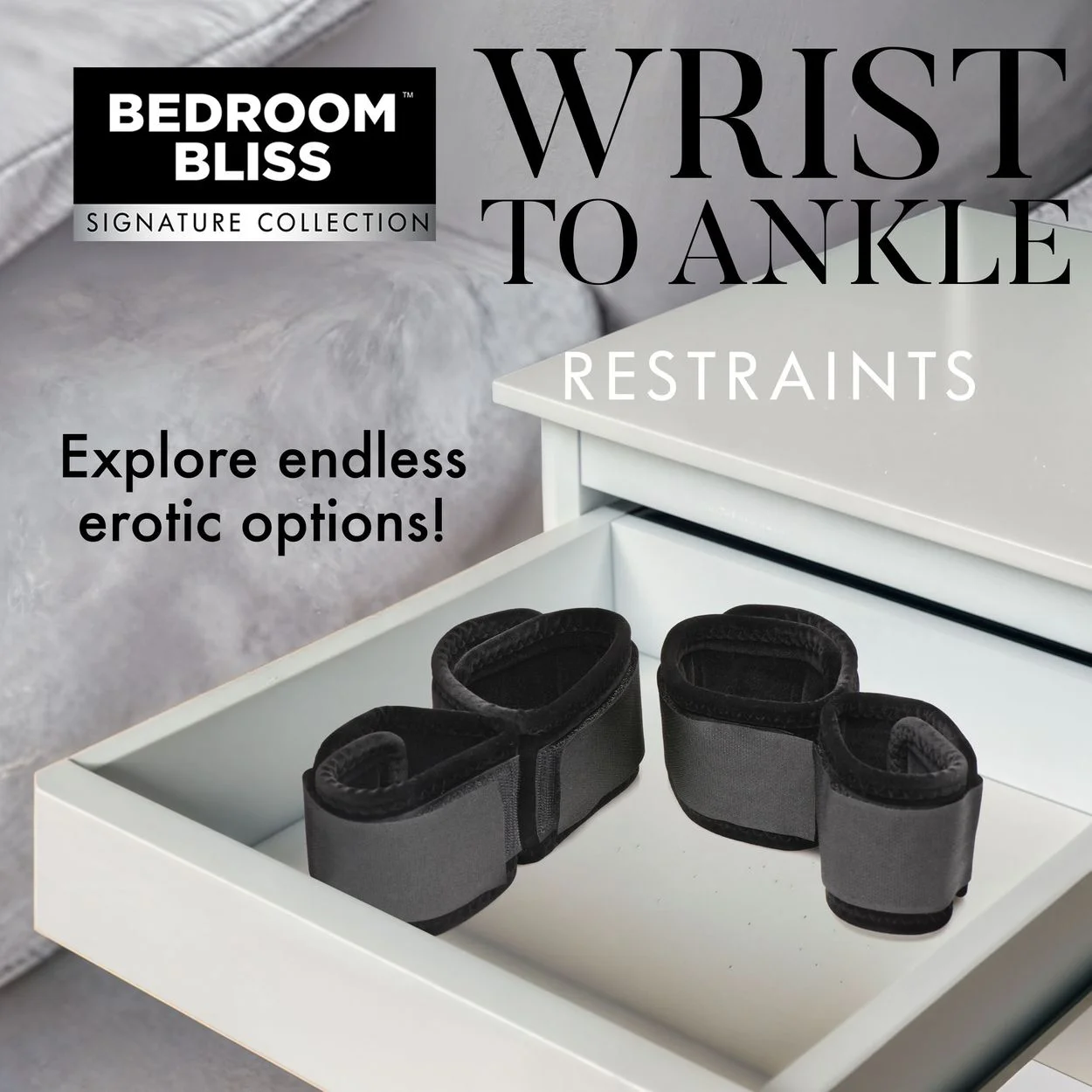 XR Brands - Pols- en Enkelboeien - Zwart