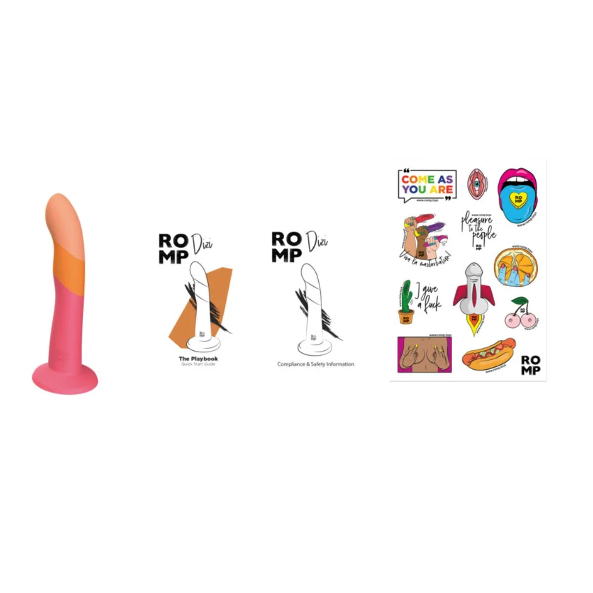 ROMP โ Dizi Realistisch Dildo โ roze