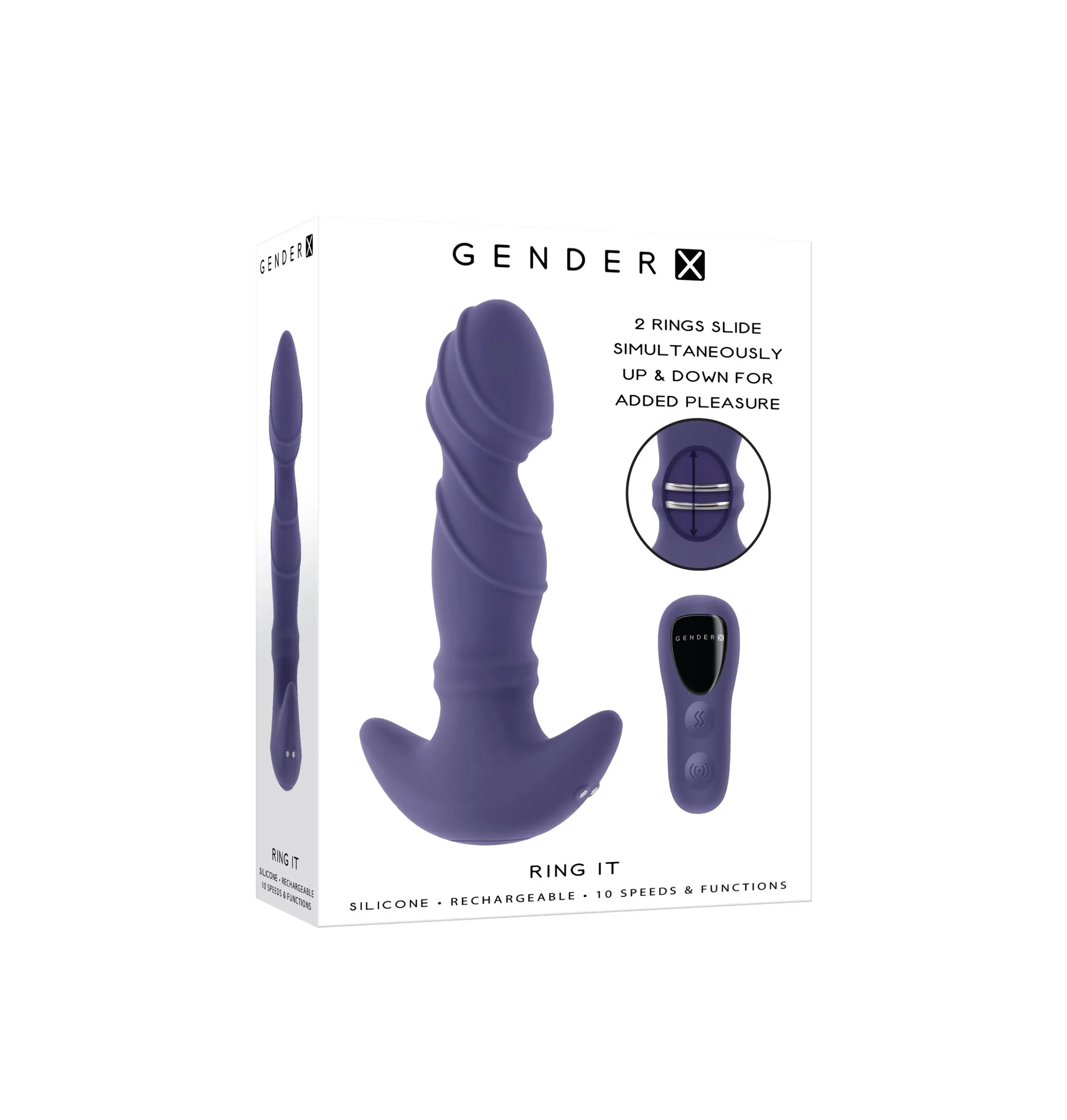 Gender X - Ring It Prostaat Vibrator - 16,5 cm