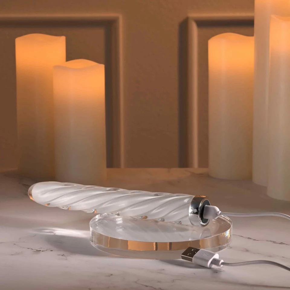 Playboy - In A Twist Glazen Vibrator