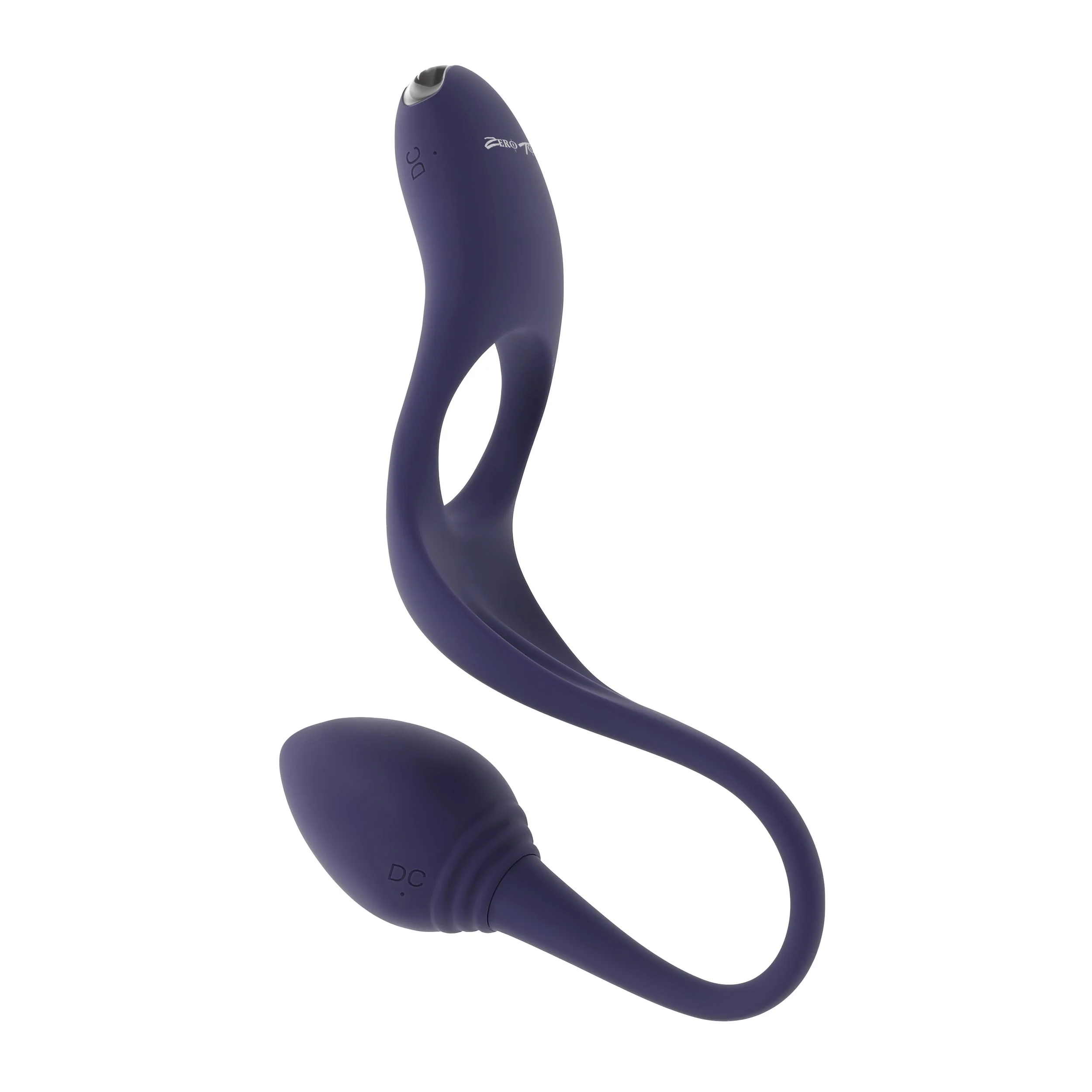 Zero Tolerance - Tip To Tail Vibrerende Cockring met Buttplug