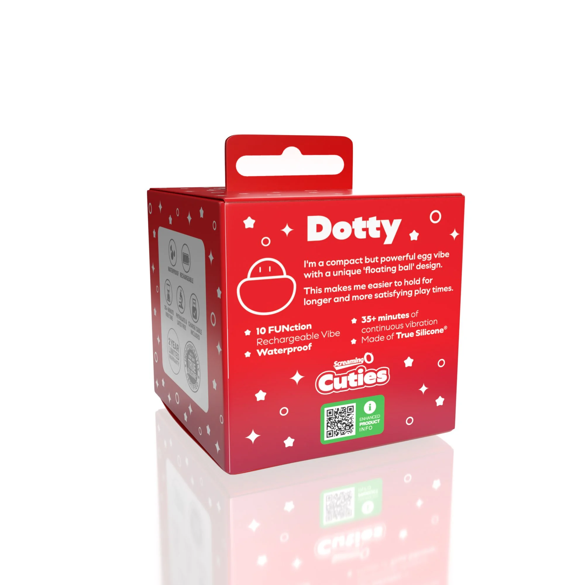 Screaming O – Cuties Dotty Egg Vibrator – Roze