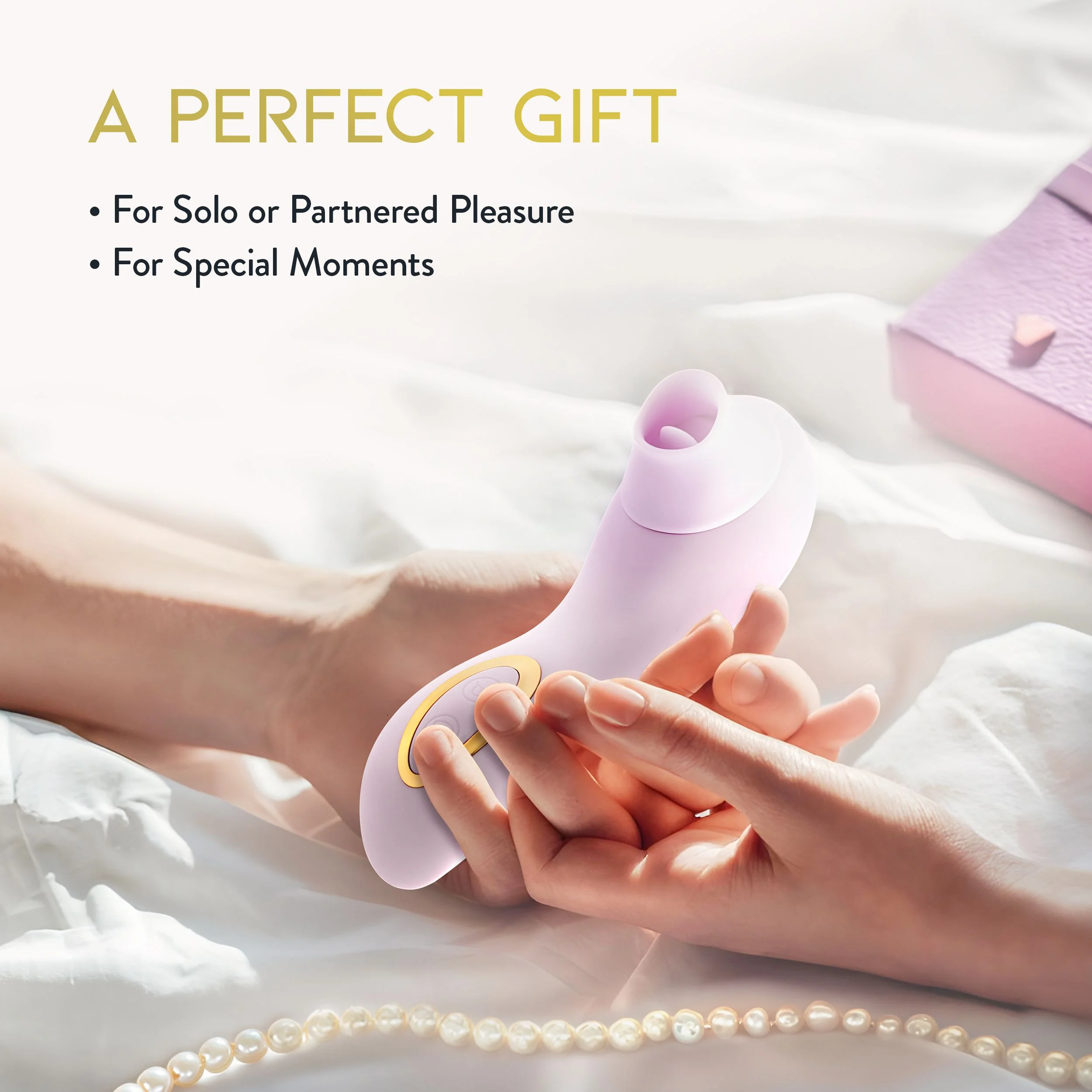 Blush - Delice Fleur Luchtpulserende Vibrator - Barely Purple