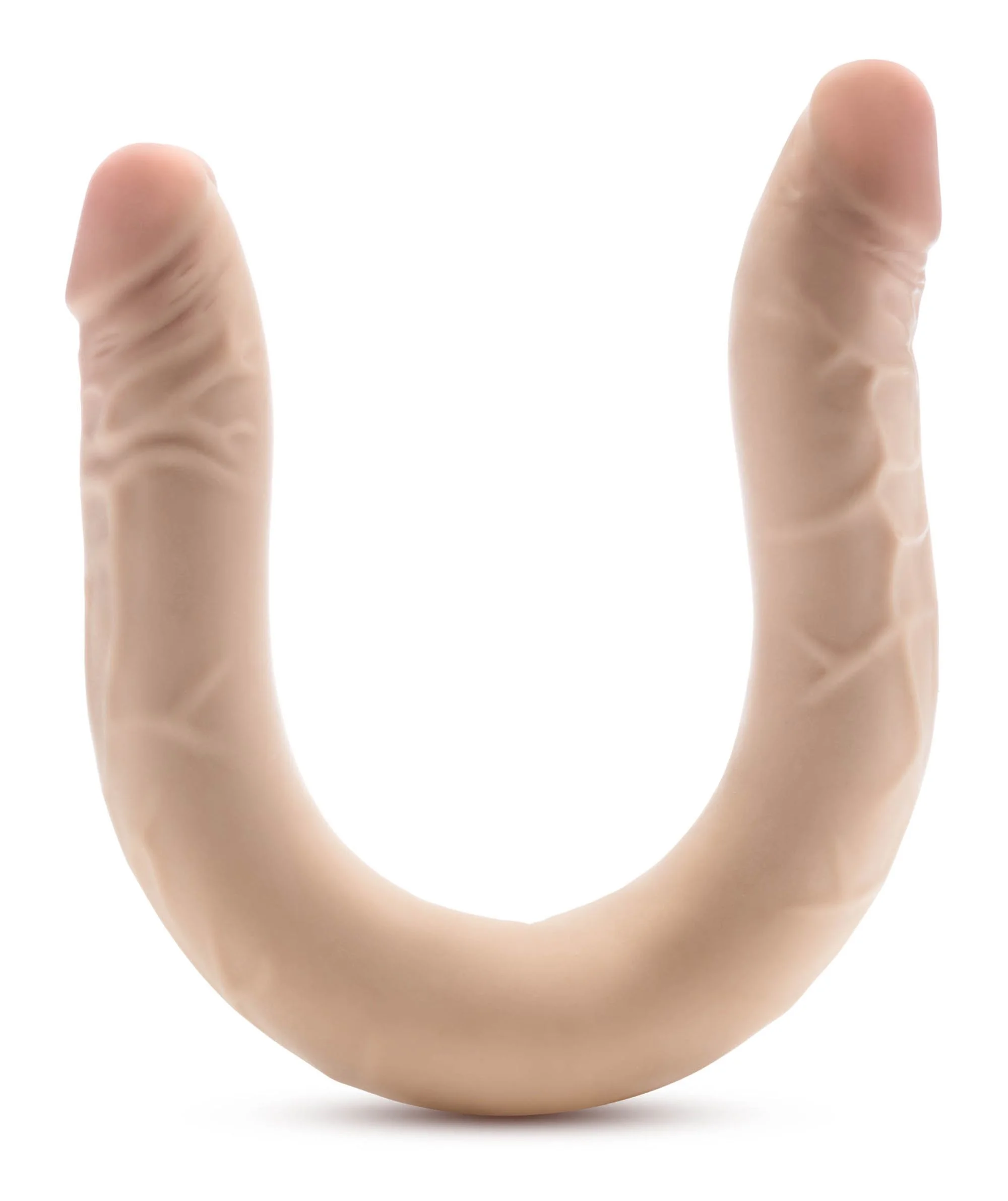 Dr Skin - Dr. Skin Plus 16,5β Buigzame Dubbele Dildo Beige
