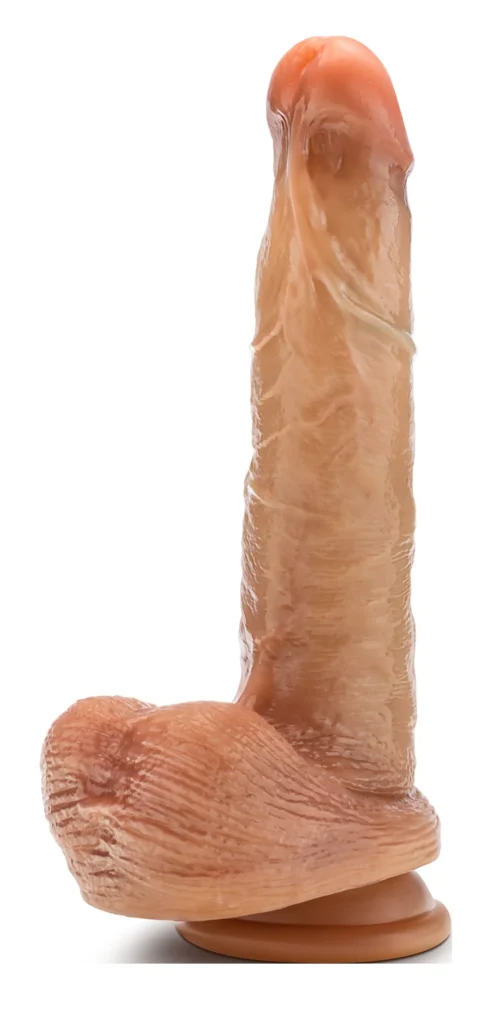 Blush - Renaissance DaVinci Dildo met Schuivende Voorhuid - 20 cm