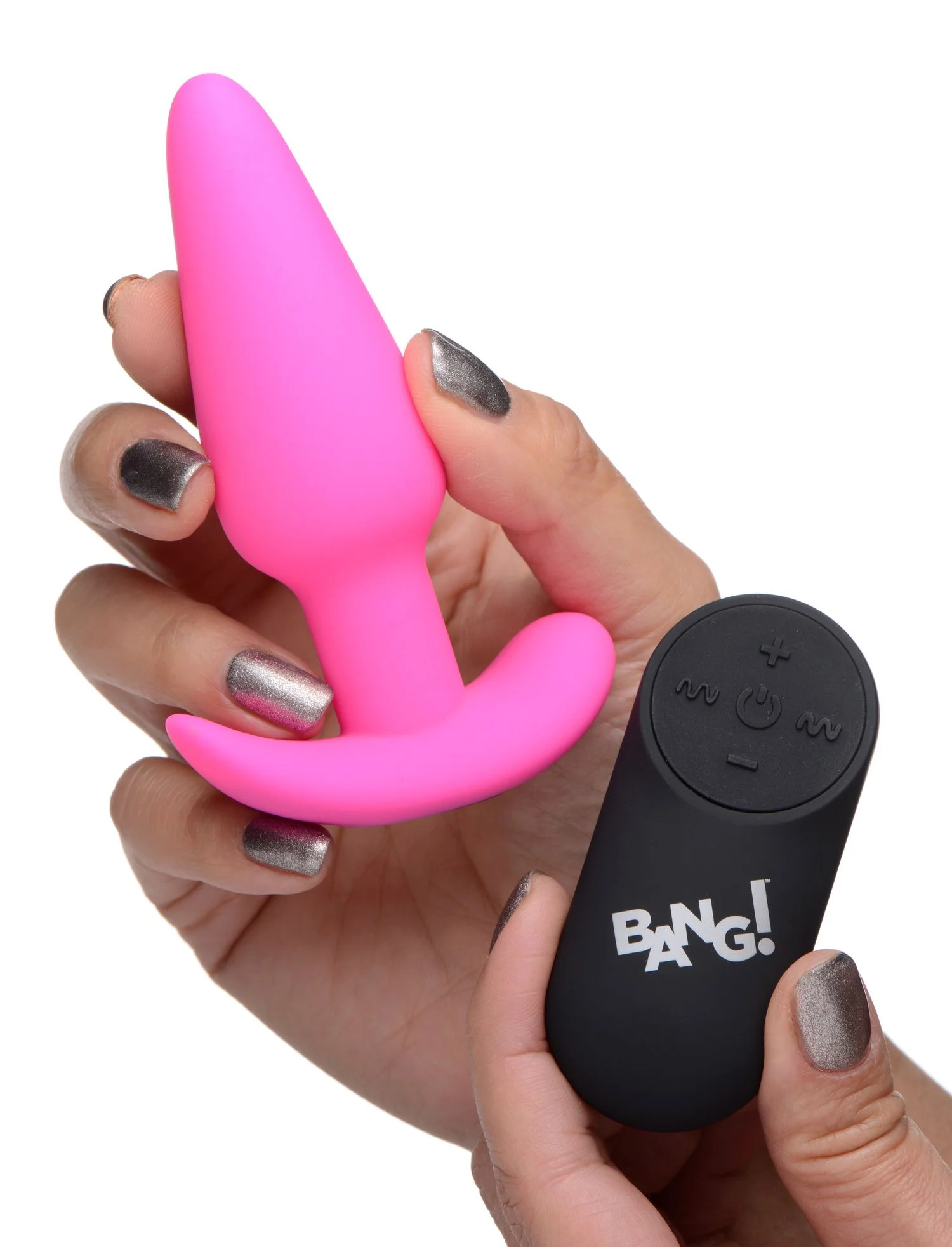 BANG! - Vibrerende Anaalplug met Afstandsbediening - Roze