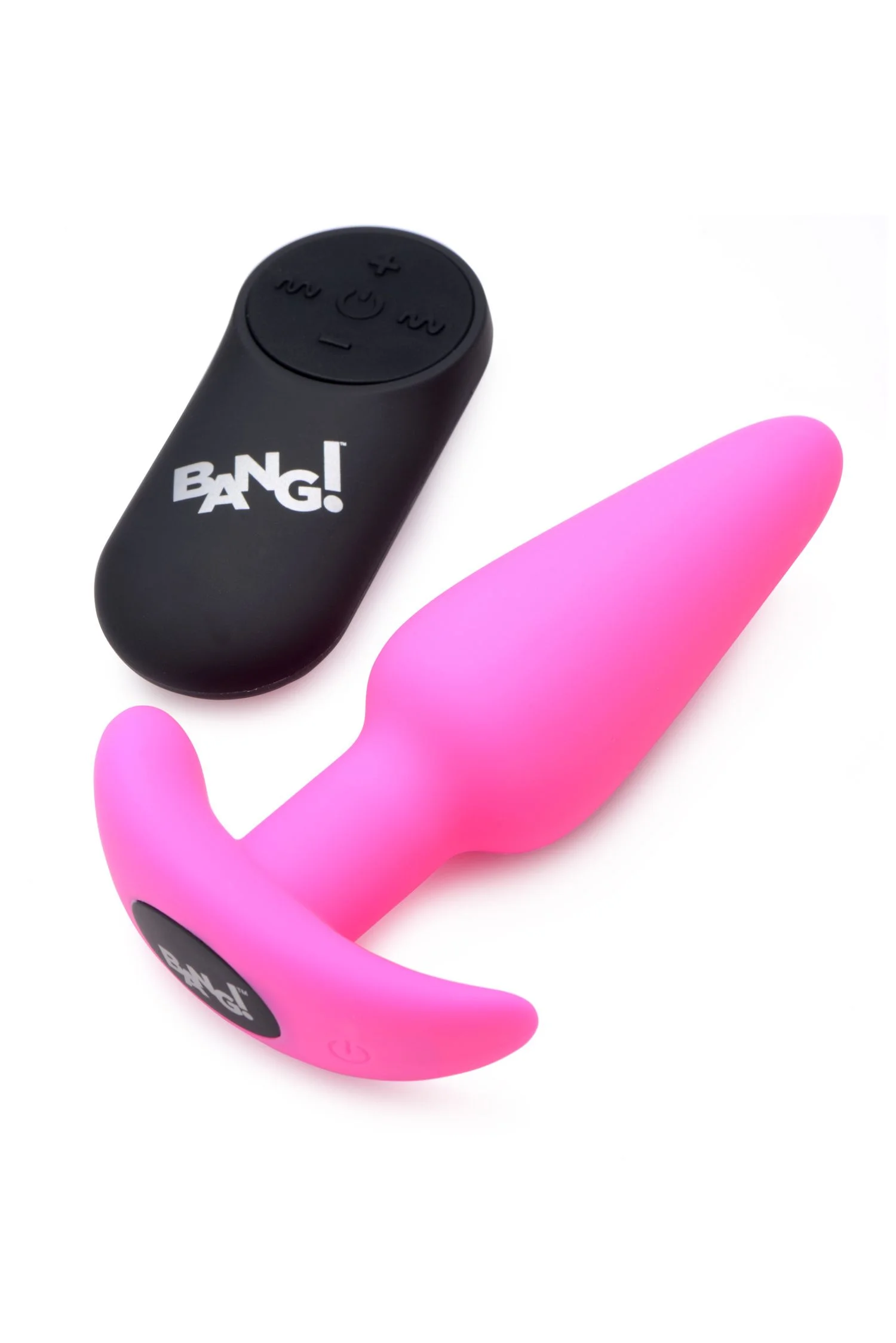 BANG! - Vibrerende Anaalplug met Afstandsbediening - Roze