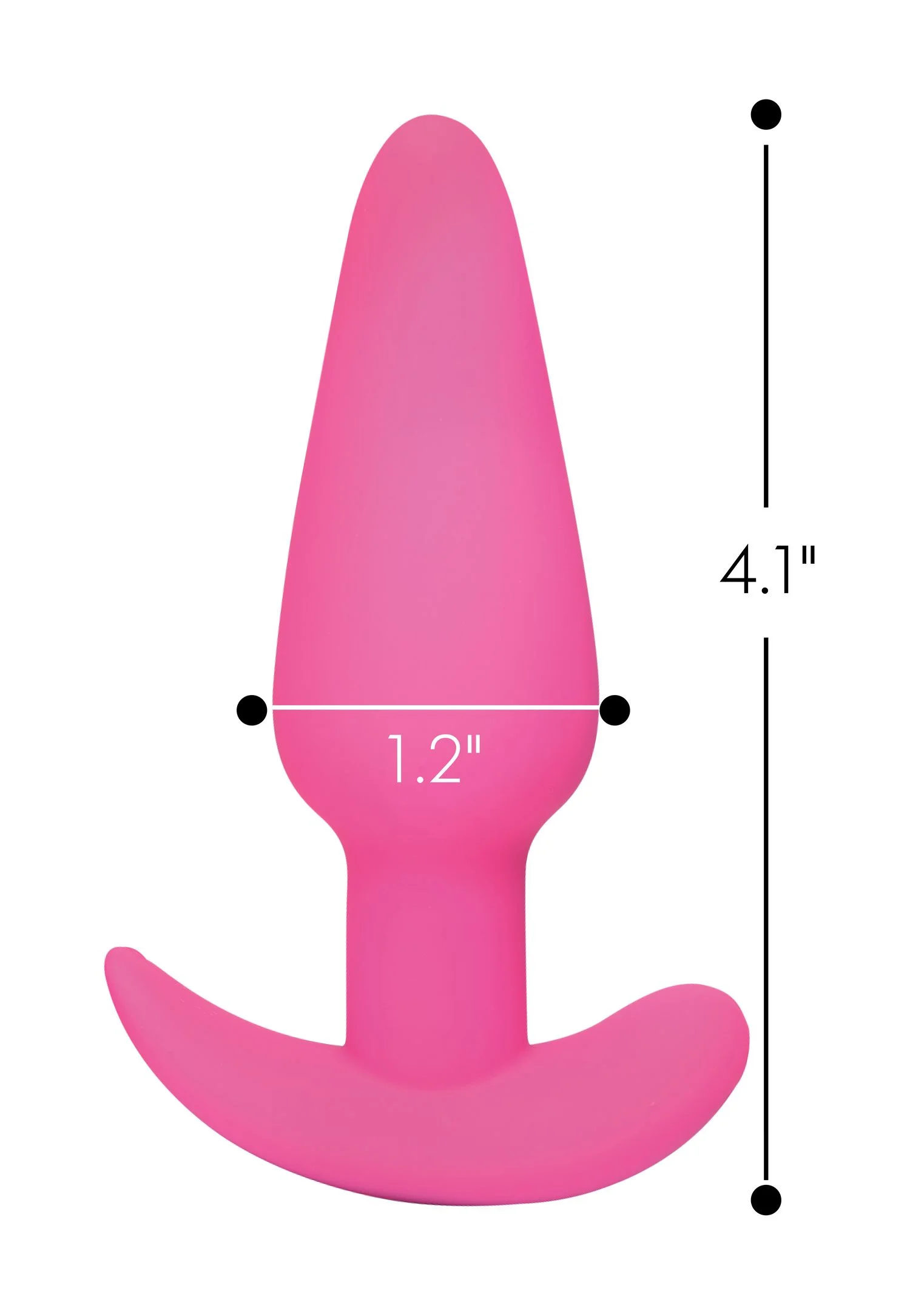BANG! - Vibrerende Anaalplug met Afstandsbediening - Roze