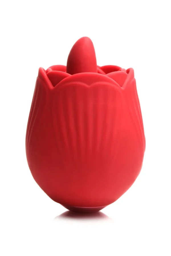 BLOOMGASM - French Rose Lik- en Vibratiestimulator - Rood