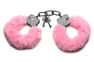 XR Brands - Cuffed in Fur Handboeien - Roze