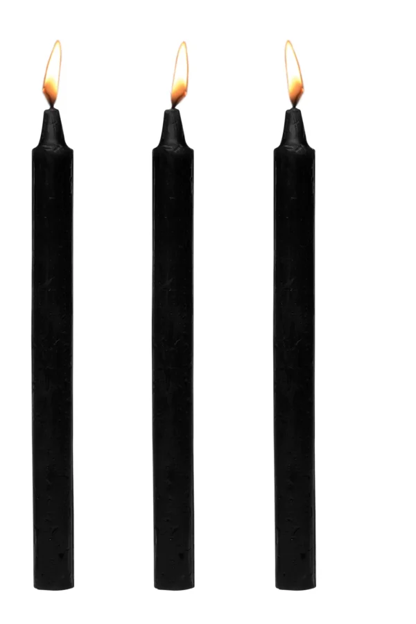 XR Brands - Dark Drippers Fetish Drip Kaarsen - Zwart