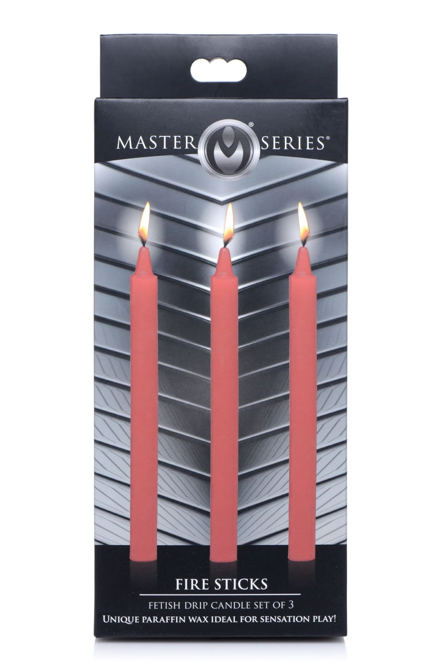 XR Brands - Fire Sticks Fetish Drip Kaarsen - Rood