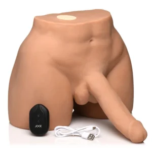 JOCK - Automatisch Knijpende & Vibrerende Masturbator - Medium