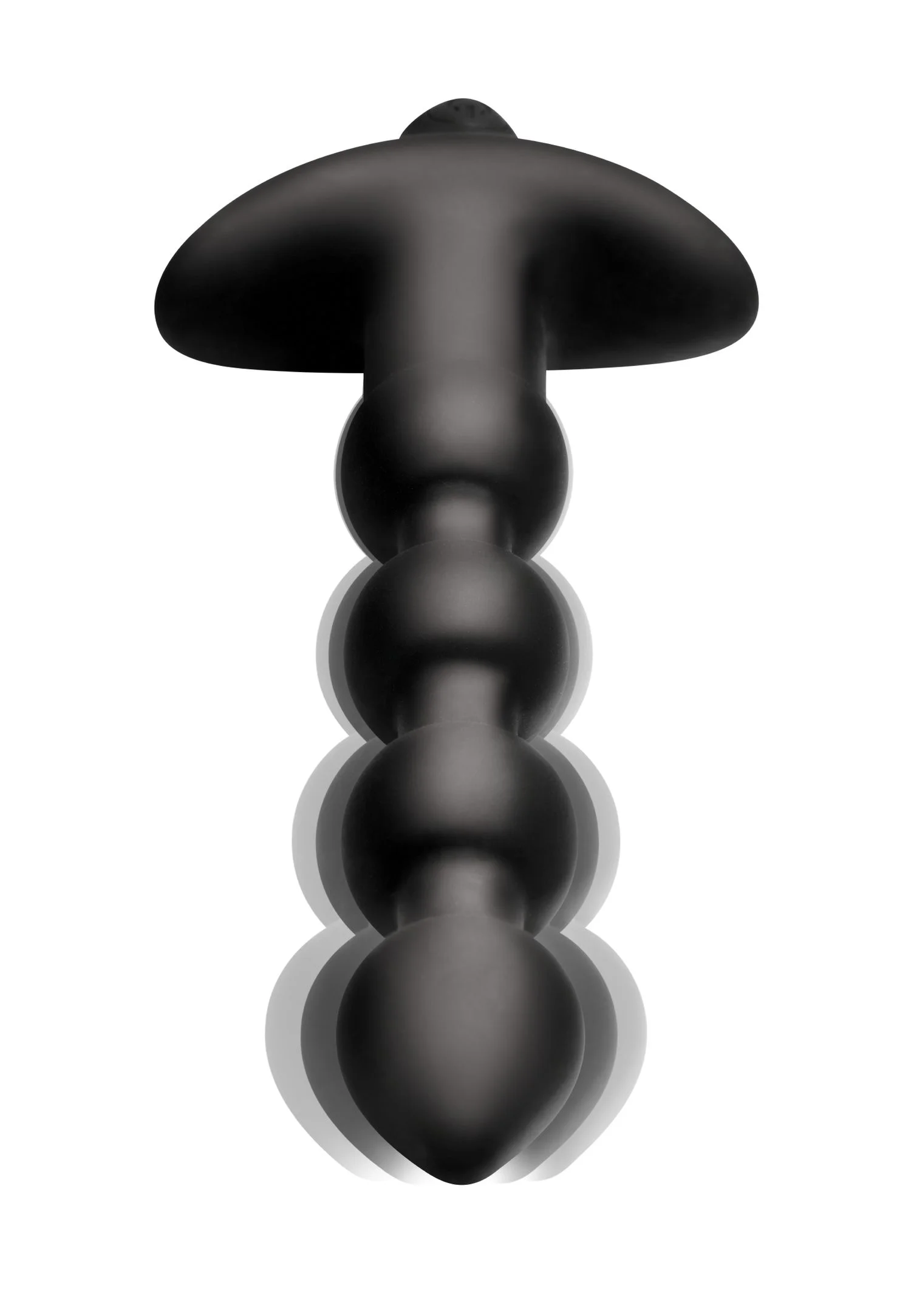 BANG! - 28X Vibrerende Silicone Anaalkralen met Afstandsbediening - Zwart