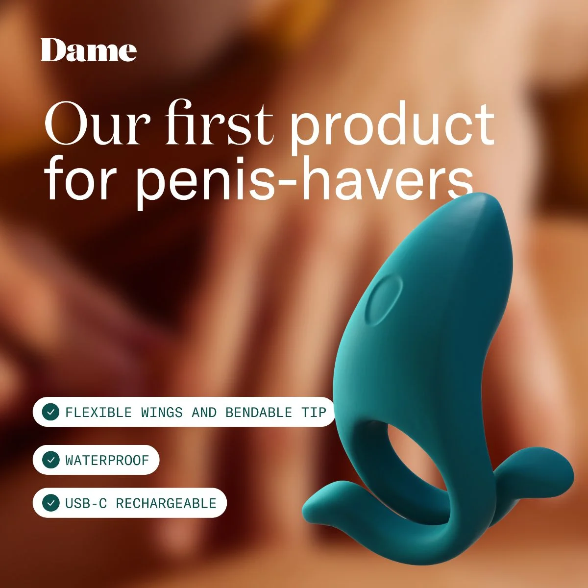 Dame - Hug Verstelbare Cock Ring - Fir
