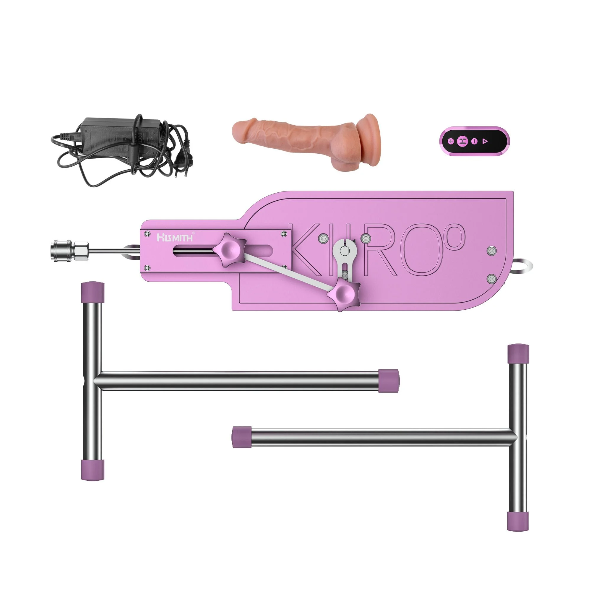 Kiiroo - PleasureDrive Interactieve Seks Machine - Roze