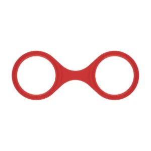 - Flexibele siliconen handboeien - Rood